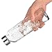 6 Pack, 18oz Glass Beverage Bottles,Clear Reusable Water Bottles Use Stainless Steel Leak Proof Caps Best as Water Drinking Bottle, Juice Beverage Container,Sauce Jar, Kefir Kit