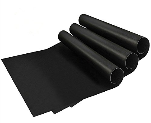 BBQ Grill Mats By Tezzoni®, Set Of 3 Non-Stick Grilling, Baking & Oven Liner Sheets, 15.75 X 13 Inches