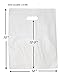 100 Extra Durable 2.5mil 12x15 Clear Merchandise bags Die Cut Handle-Semi-Glossy finish-Anti-Stretch. For Retail store plastic bags, Party favors, Handouts and more by Best Choice (Clear)