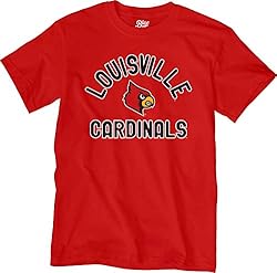 Blue 84 Men's Louisville Cardinals T Shirt Line Up