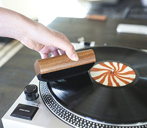 Vinyl Buddy - Premium 5 Piece Record Cleaner Kit Includes: Velvet Brush - Microfiber Brush - Stylus Brush - LUX Cleaning Liquid & Storage Pouch - Rejuvenate and Revive Your Vinyl