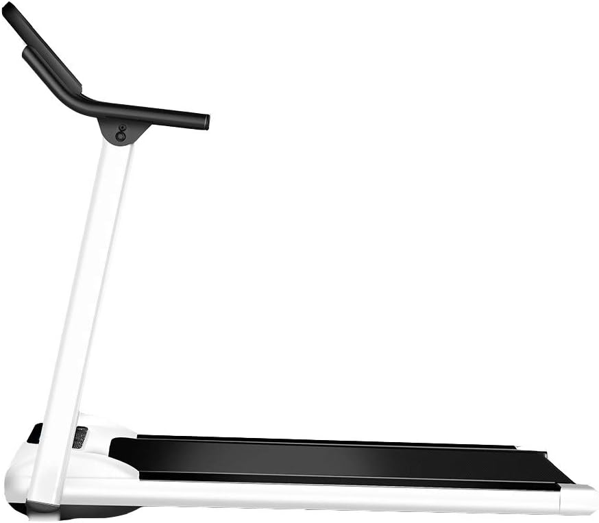 Treadmill, Easy Assembly, Walking Jogging Machine with Device Holder, Shock Absorption and Incline, Low Noise Design for Home/Office Use