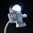 Soondar&reg; Hot Sale Brand New Creative Spaceman Astronaut LED Flexible USB Light for Laptop PC Notebook