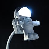 Soondar&reg; Hot Sale Brand New Creative Spaceman Astronaut LED Flexible USB Light for Laptop PC Notebook