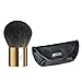 da Vinci Cosmetics Series 96001 Kabuki Powder Brush, Round Natural Hair with Gold Freestanding Handle, Leather Case, 1.06 Ounce