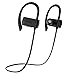 Bluetooth Headphones with Mic,Hd Stereo Headsets,Wireless Sport Earbuds,Ergonomic Earphones,Porter stable,Sweatproof,Workout for Smartphones & Tablets (Black)