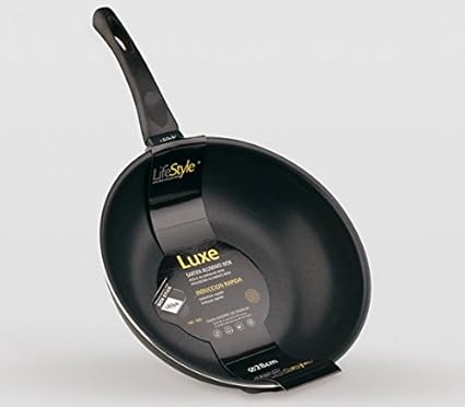 Lifestyle - Sartén-wok aluminio - 24 cm: Amazon.es: Hogar