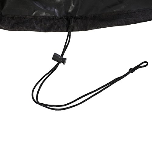 iiSPORT Waterproof Generator Cover - 600D Heavy Duty Polyester Generator Cover Small, Fits Generators Up to 26" L x 20" W x20 H, Black - Thumbnail 7