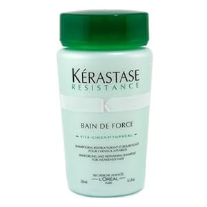 Image of Kerastase Resist Bain Force Shampoo, 8.5 Ounce