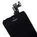 CELLPHONEAGE For iPhone 5S New LCD Touch Screen Replacement Black Full Set Digitizer Display Assembly With Home Button and Camera + Free Repair Tool Kits + Free Screen Protector