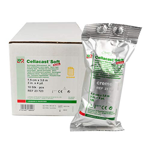 Cellacast Soft Cast Tape, Fiberglass Casting Tape & Molding Material with Low T…