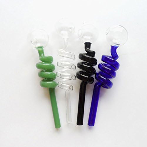ZJAN Handcrafted Glass item(s),4.8 inches (Green)