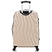 Rockland Melbourne Hardside Expandable Spinner Wheel Luggage, Gold Wave, Carry-On 20-Inch
