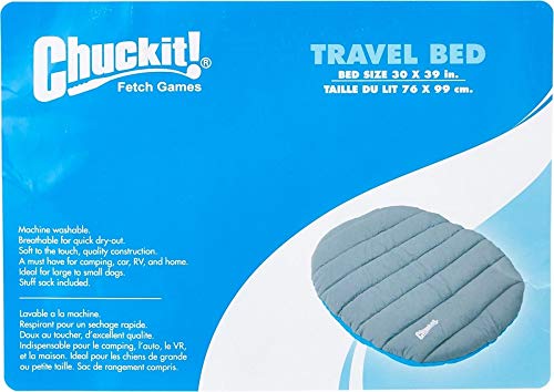 4 Chuckit+Travel+Bed+Comfort+Blue