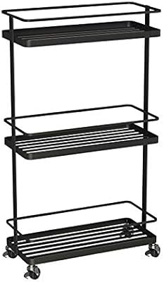 Ly 3 Tier Bathroom Utility Cart With Wheels Creative Metal