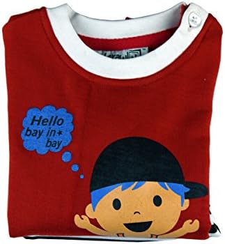 FirstCrawl Baby Kids Winter Full Sleeve Sweatshirt Pyjama set