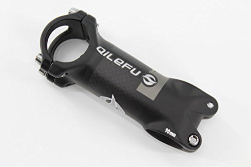 QILEFU matte alloy carbon fibre bicycle stem hollow out MTB parts 31.890/100/110/120mm (110mm)