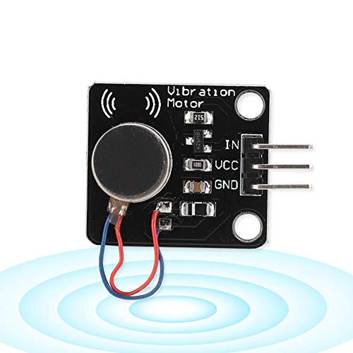 ASHATA Vibration Module,Vibration Motor Module DC Motor Mobile Phone Vibrator for Arduino,Easily Convert Electrical Signals to Mechanical Vibration. - Thumbnail 3