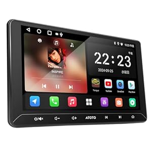 ATOTO A5L 10.1インチAndroid ディスプレイオーディオ 2DINカーナビ CarPlay&Android Autoワイヤレス・有線