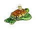 Old World Christmas Ornaments: Turtles Glass Blown Ornaments for Christmas Tree, Green Sea