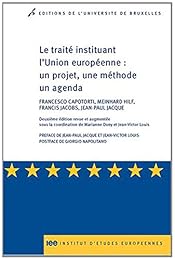 Le  traité instituant l'Union européenne