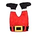 QBSM Funny Christmas Hat Novelty Red Cap Xmas Santa Claus Legs Pants Hats for Adult Kids