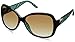 Guess Women's Gradient GU7229-BRN-34 Green Rectangle Sunglasses