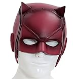 Dare Devil Mask Matt Murdock Cosplay Adult PVC Halloween Helmet Xcoser