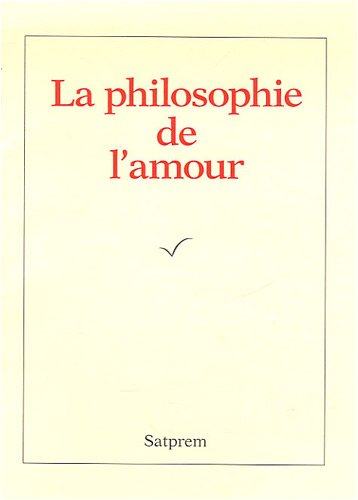 La  philosophie de l'amour