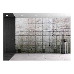 Old Grunge Obsolete Wall - Removable Wall Mural | Self-Adhesive Large Wallpaper - 66x96 inches