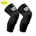 Lepfun A7000 Crash Proof Basketball Knee Pads with Antislip Pads Support ，（1 Pair） Long Leg Sleeve Protector Gear (XL)