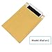 HBlife 25Pcs Bubble Mailers, 8.5x12 Inches Self Seal Kraft Poly Mailers, Padded Envelopes Shipping Bags Packaging for Small Business