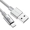 Syncwire Câble Chargeur iPhone 2M -[Durable Nylon Tressé |Connecteur Renforcé |Certifié Apple MFi |Charge Rapide…
