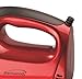 Brentwood HM-46 Electric Hand Mixer,Lightweight 5-Speed,Red