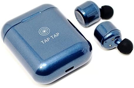 Tap Tap X3T Grey True Wireless Earbuds All-touch Active Bluetooth Headphones Stereo Headset with Portable Charging Case, Adopt with Noise Cancelling and CSR 4.2 Technology