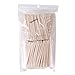 Senkary 600 Pieces Wooden Waxing Sticks Wax Sticks Wax Applicator Sticks Wood Wax Spatulas Sticks Small for Hair Eyebrow Nose Removal (With Handle)