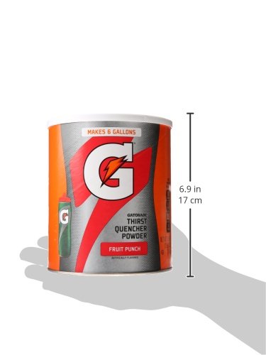 GATORADE THIRST QUENCHER, FRUIT PUNCH, 51 OUNCE POWDER
