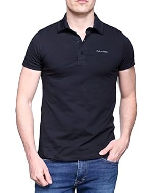 Calvin Klein Men's Beach Polo Shirt, Heather Grey