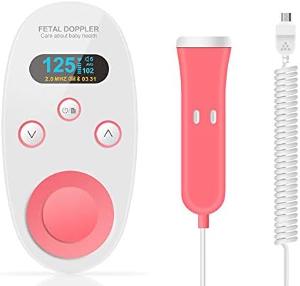 frgsdxjgtk Portable Heart Monitor Sound Womb Pocket Music Listeners Home Use