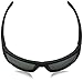 Spy Optic Dega Shield Sunglasses, Soft Matte Black/Happy Gray/Green Polar, 1.5 mm