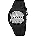 Stopwatch Wrist Watch Mens Digital Sports LED Simple All in The Weather,Luminous Display 24 Hours (Black)