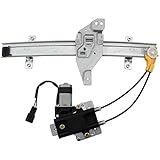 ACDelco 11A19 Professional Rear Passenger Side Power Window Regulator with Motor