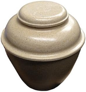 Paw Pods Biodegradable Pet Urn with Seeded Leaf
