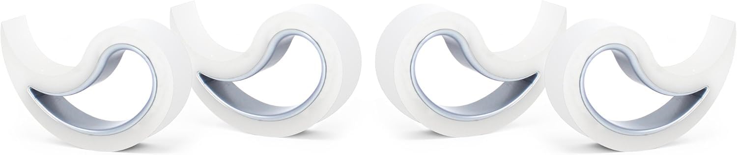 Stoppy, Stoppi, doorstopper, windowstopper, Stopper, Set of 4 Available in 14 Colours (Transparent)