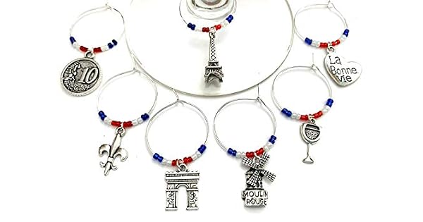 PARIS WINE CHARMS