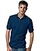 Hanes Men's Cotton-Blend EcoSmart® Jersey Polo with Pocket
