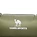 CAMEL Double Self-Inflating Sleeping Pad with Attached Pillow, Comfortable for 2 Person Camping, Hiking, Beach