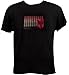 Sound Activated Shirt by Electrolytz Beat to the Music LED Shirt Light Up T-shirt Large, Black