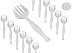Disposable Plastic Clear Serving Forks, Set Of 12 Large Sturdy Serving Forks Utensils - Perfect For Weddings, Buffets, Catered Events And Potluck Dinners by Upper Midland Products