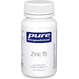 Pure Encapsulations - Zinc 15 - Zinc Picolinate (15 mg.) Highly Absorbable Hypoallergenic Supplement for Immune Support* - 60 Capsules